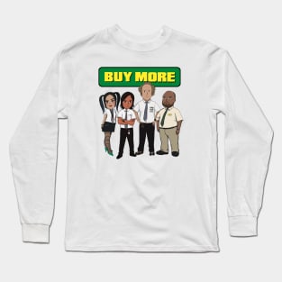 Buy More Crew Chibi Long Sleeve T-Shirt